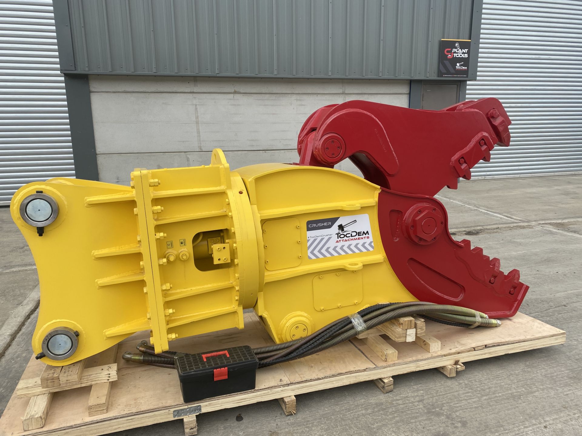 TocDem Attachments 30-40 Tonne Pulveriser