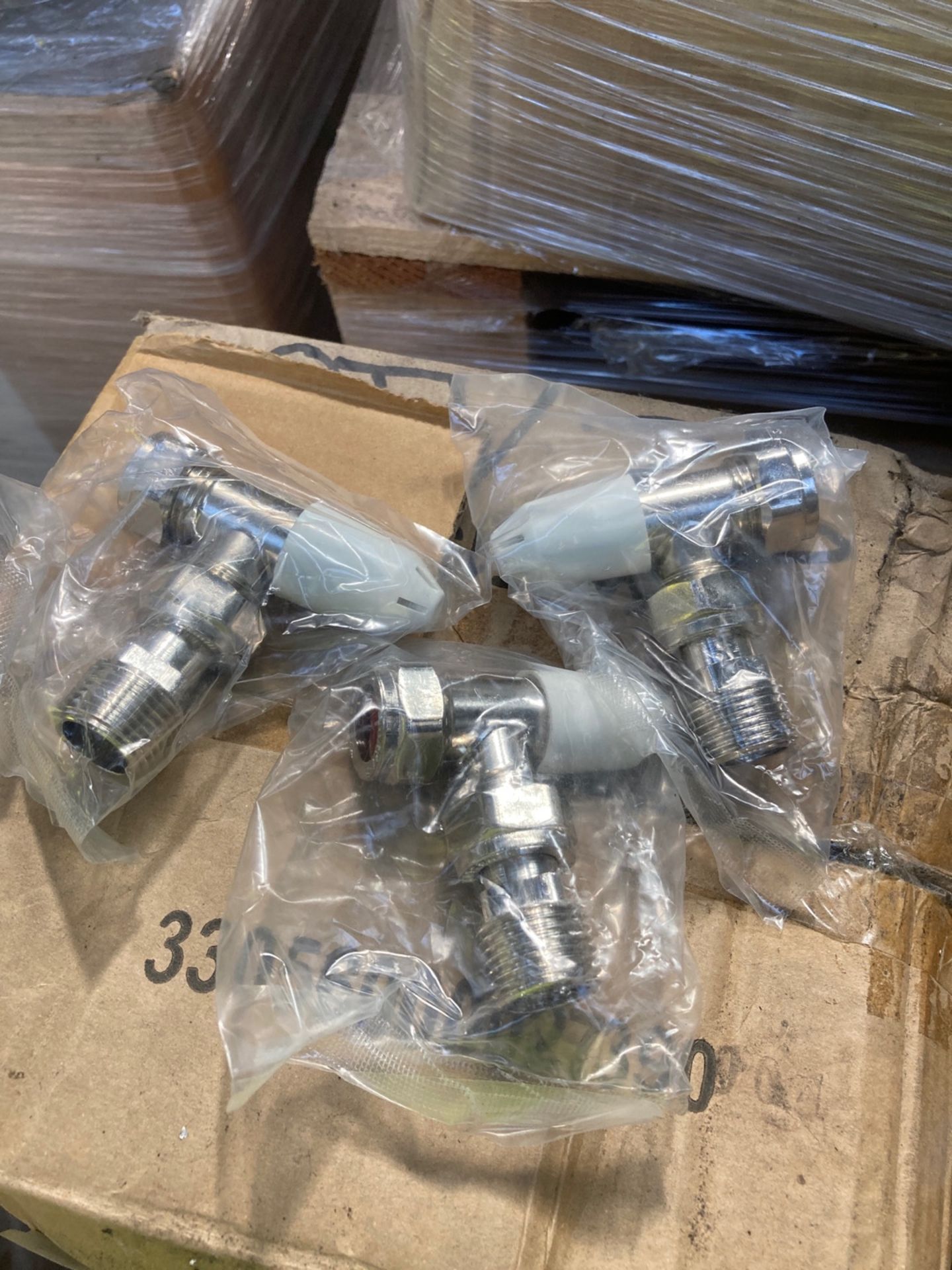 Pallet of Nickel Plated Radiator Valves - Image 3 of 4