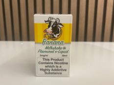 Box Of Banana Milkshake Vape Liquid