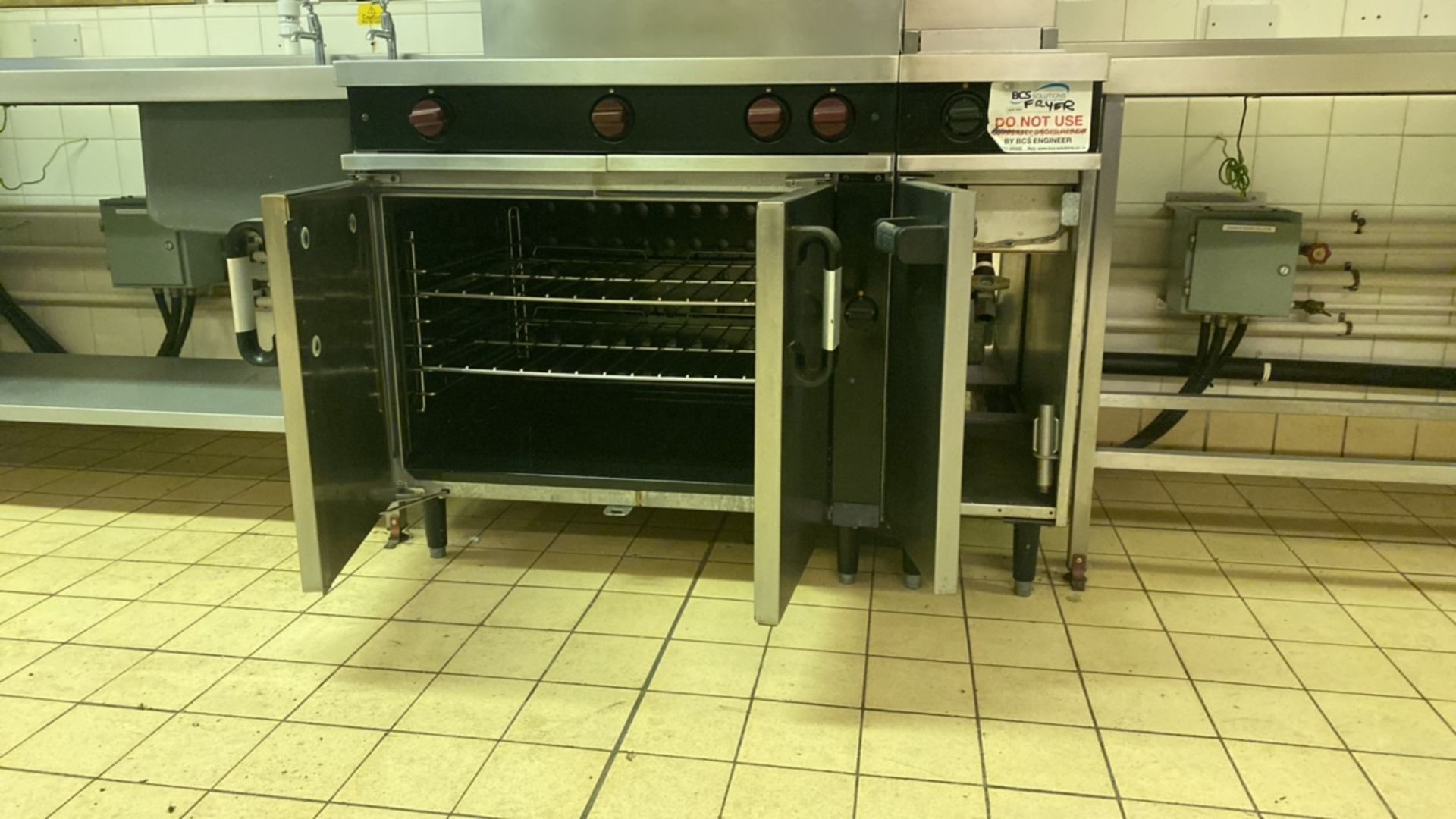 Morewood M Line Plus Solid Top Oven with Fryer - Image 4 of 6