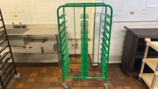 Catering Trolley X20 Shelves On Castors Approximate Dimensions: Height - 151cm Width - 80cm