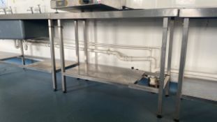 Stainless Steel Preparation Table
