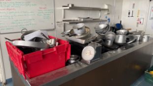 Large Quantity of Kitchen Equipment