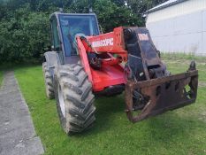 Manitou MLT628 Telehandler Pin and cone headstock