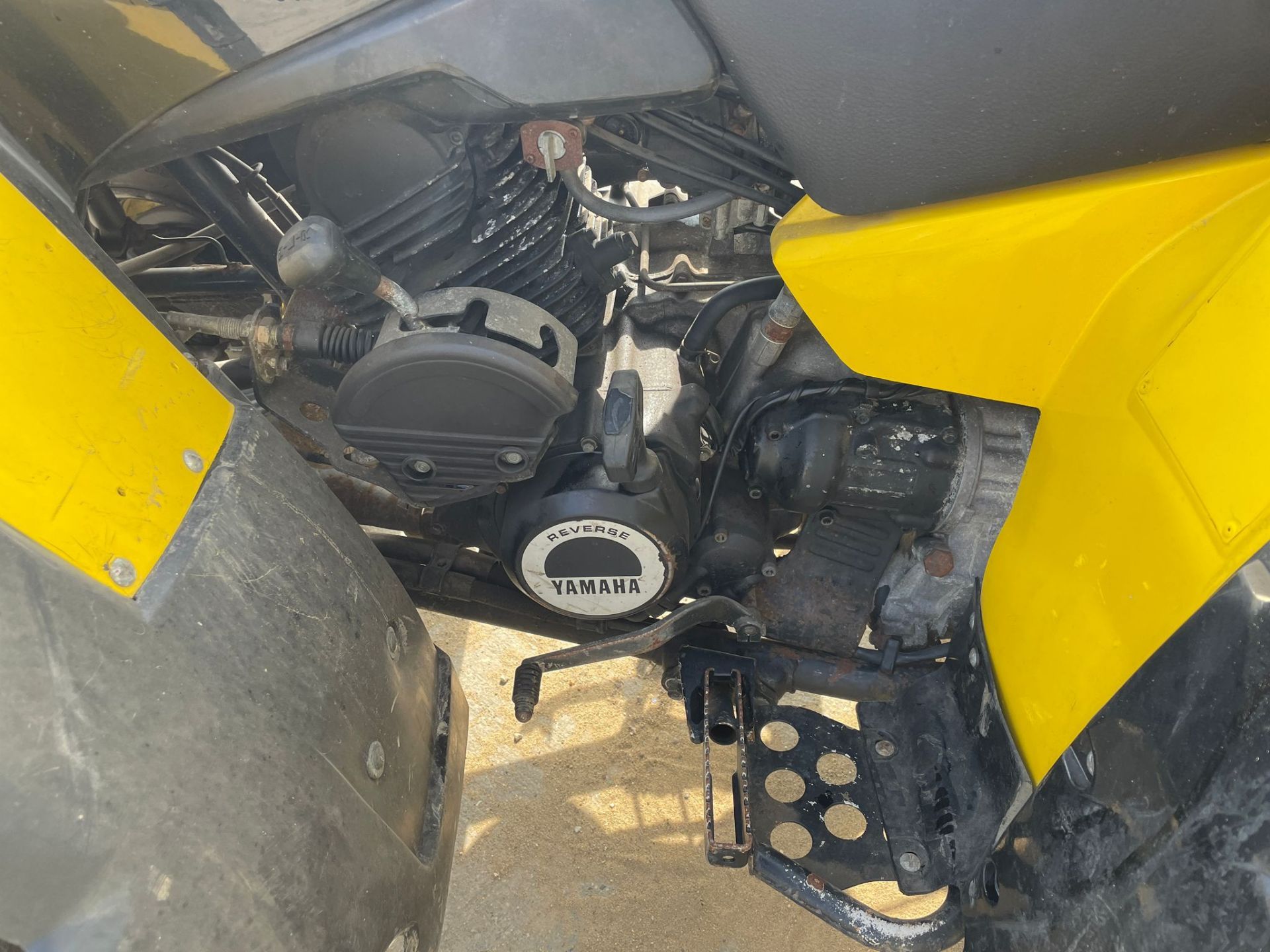 Yamaha Electric & Pull start Quad Bike, includes tow bar - Image 11 of 12