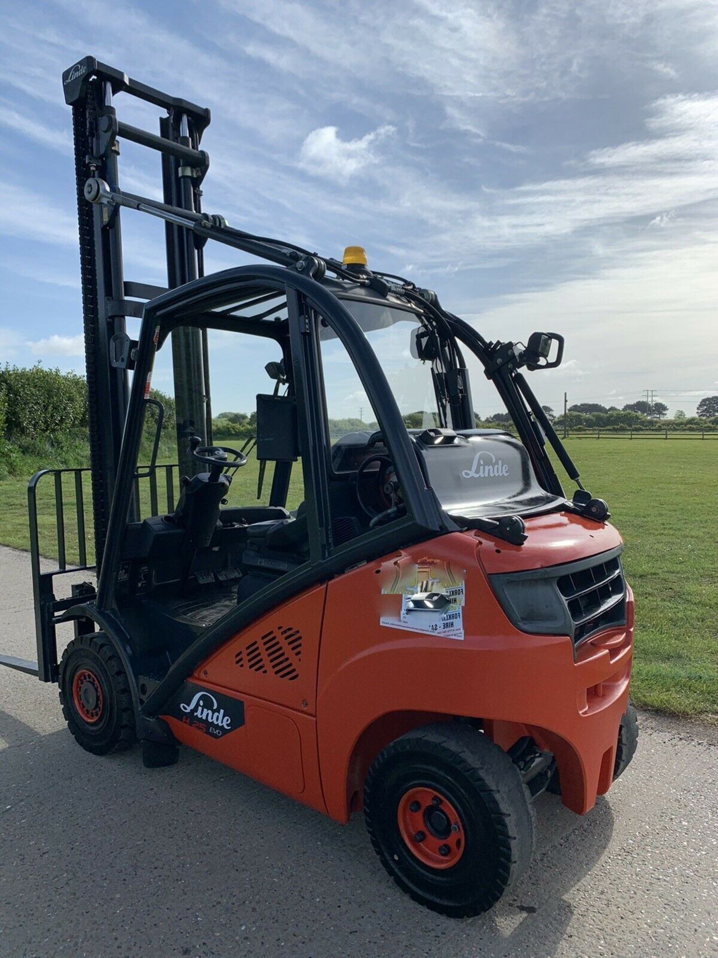 Linde H25 Evo Gas Forklift 2014 Low Hours - Image 6 of 10