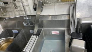 Deep Sink with Taps