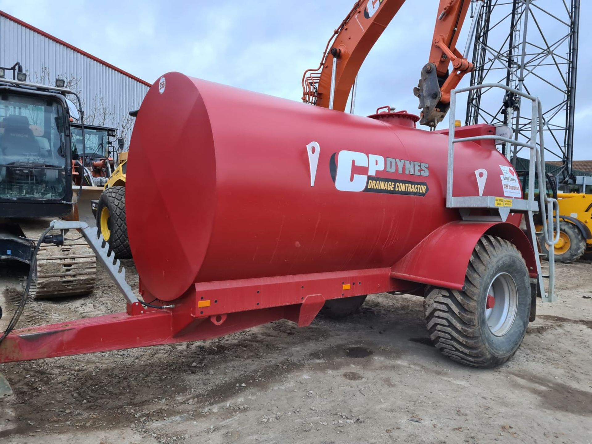 Fuel Proof 6K Litre Tow Behind Fuel Bowser