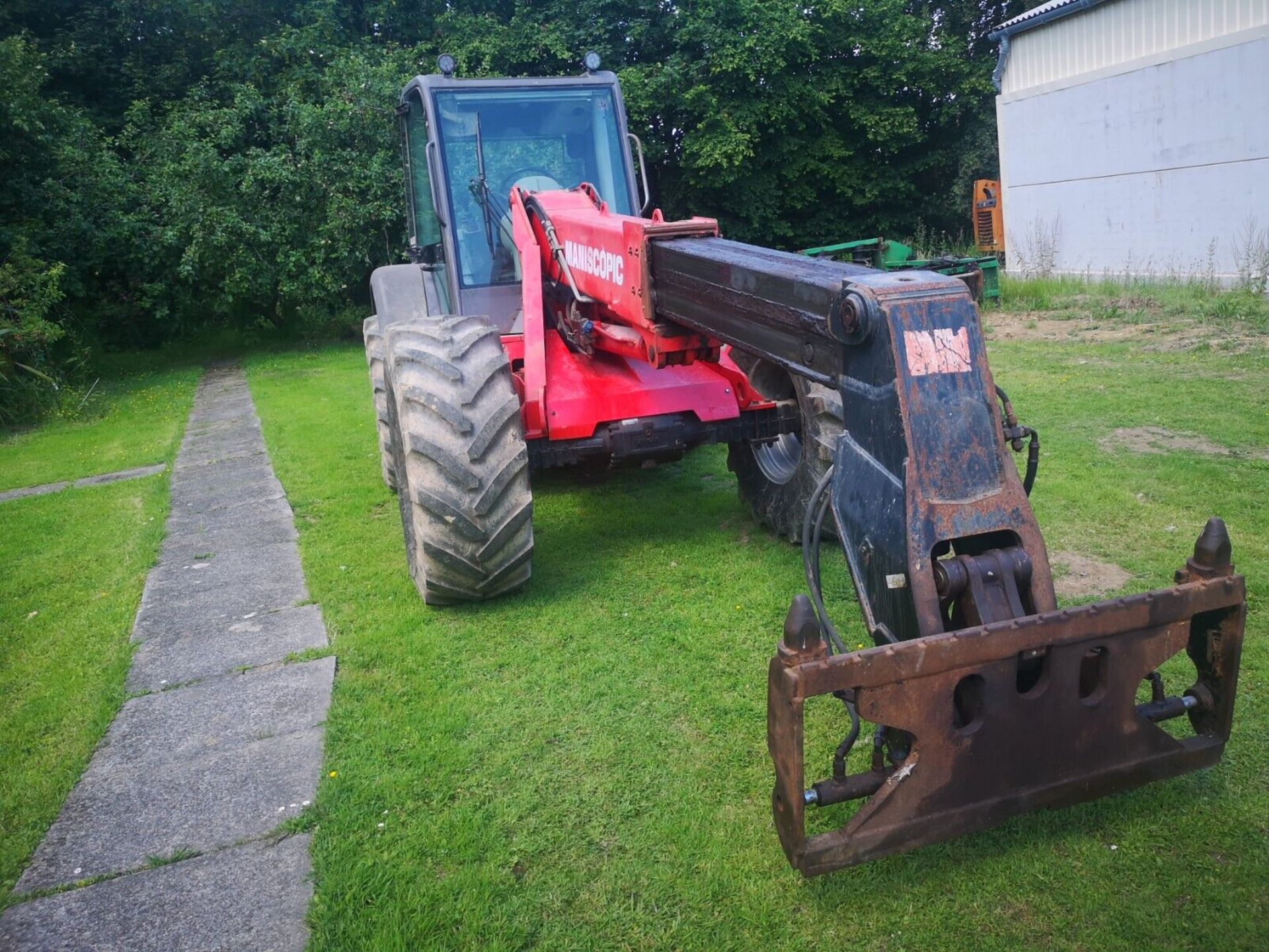 Manitou MLT628 Telehandler Pin and cone headstock - Image 7 of 12