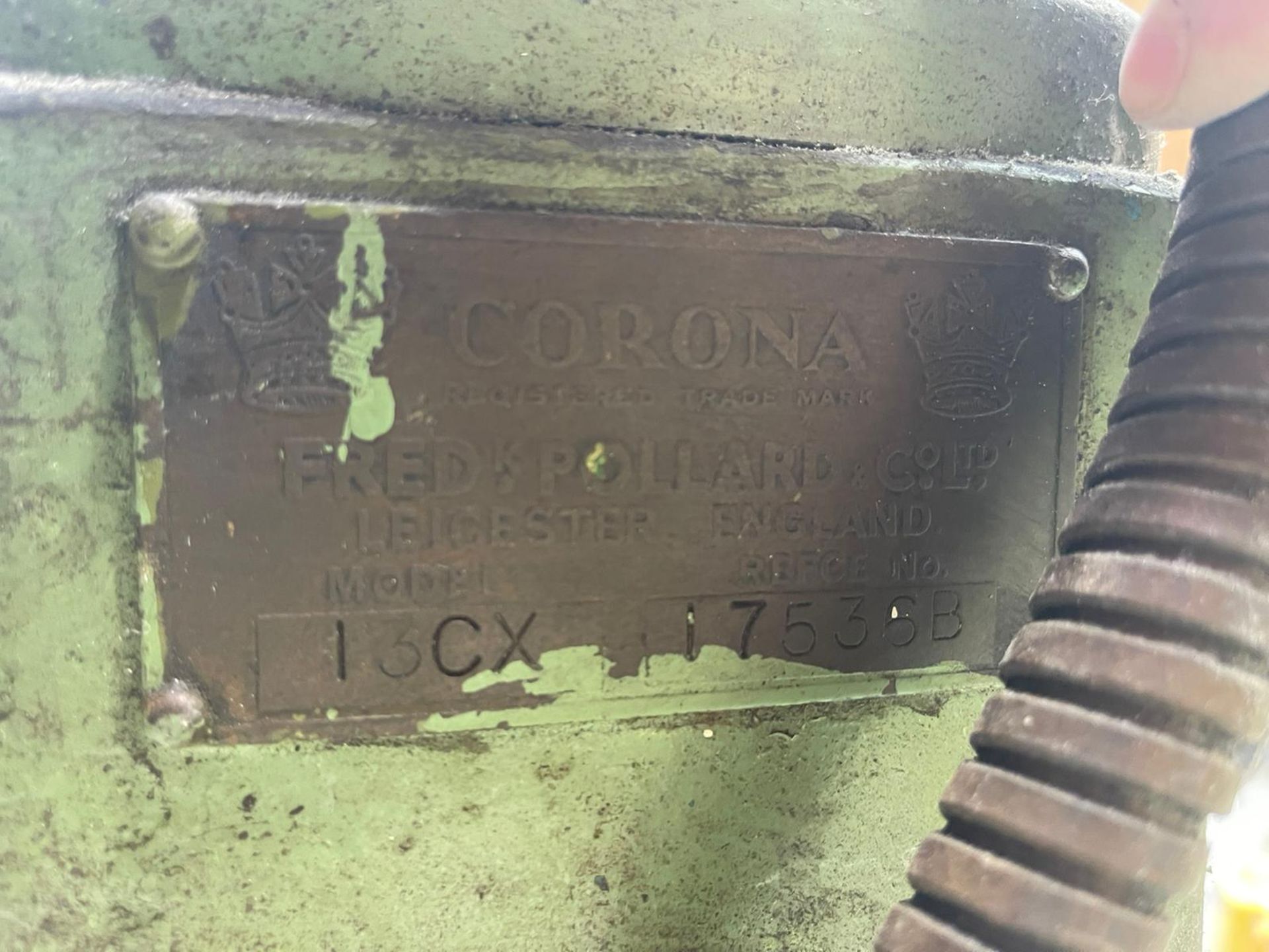 Fred K Pollard “CORONA” 13” CX 2 SP Drill - Image 13 of 13