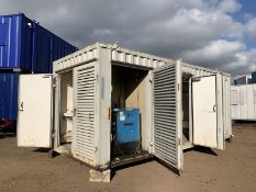 20ft Portable Site Welfare Unit Site Cabin Canteen Drying Room Anti Vandal Steel