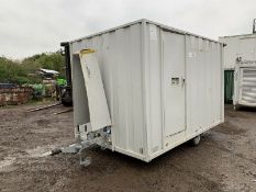 Groundhog GP360 Towable Site Welfare Unit Canteen Drying Room Toilet Generator