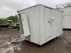 Groundhog GP360 ECO Towable Site Welfare Unit Canteen Dry Room Toilet Generator