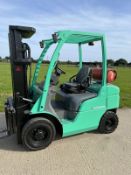 Mitsubishi 2.5 Tonne Gas Forklift Container Spec 2012