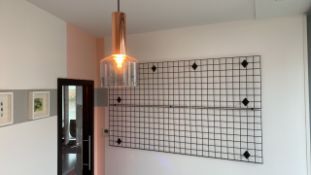 Wall Fixture X2 and Ceiling Pendant