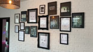 Quantity of Framed Images