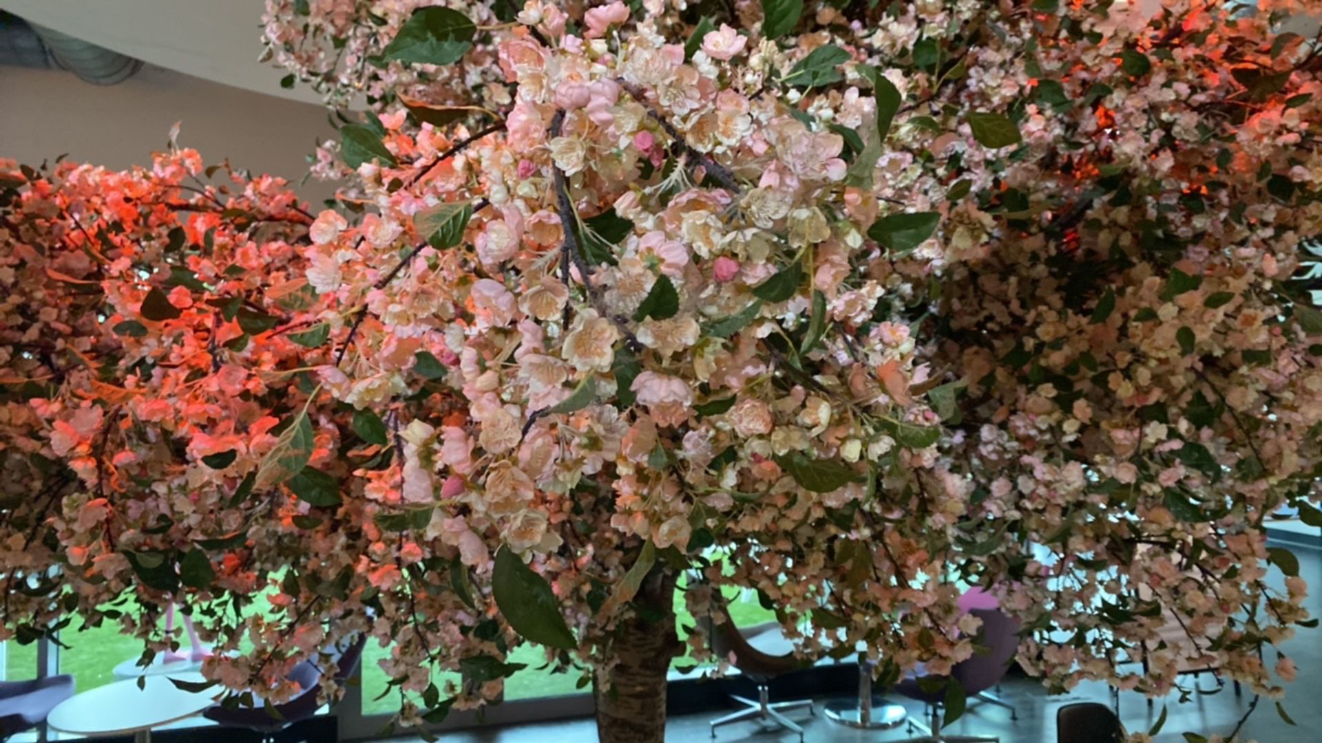 Faux-Cherry Blossom Tree - Image 6 of 6