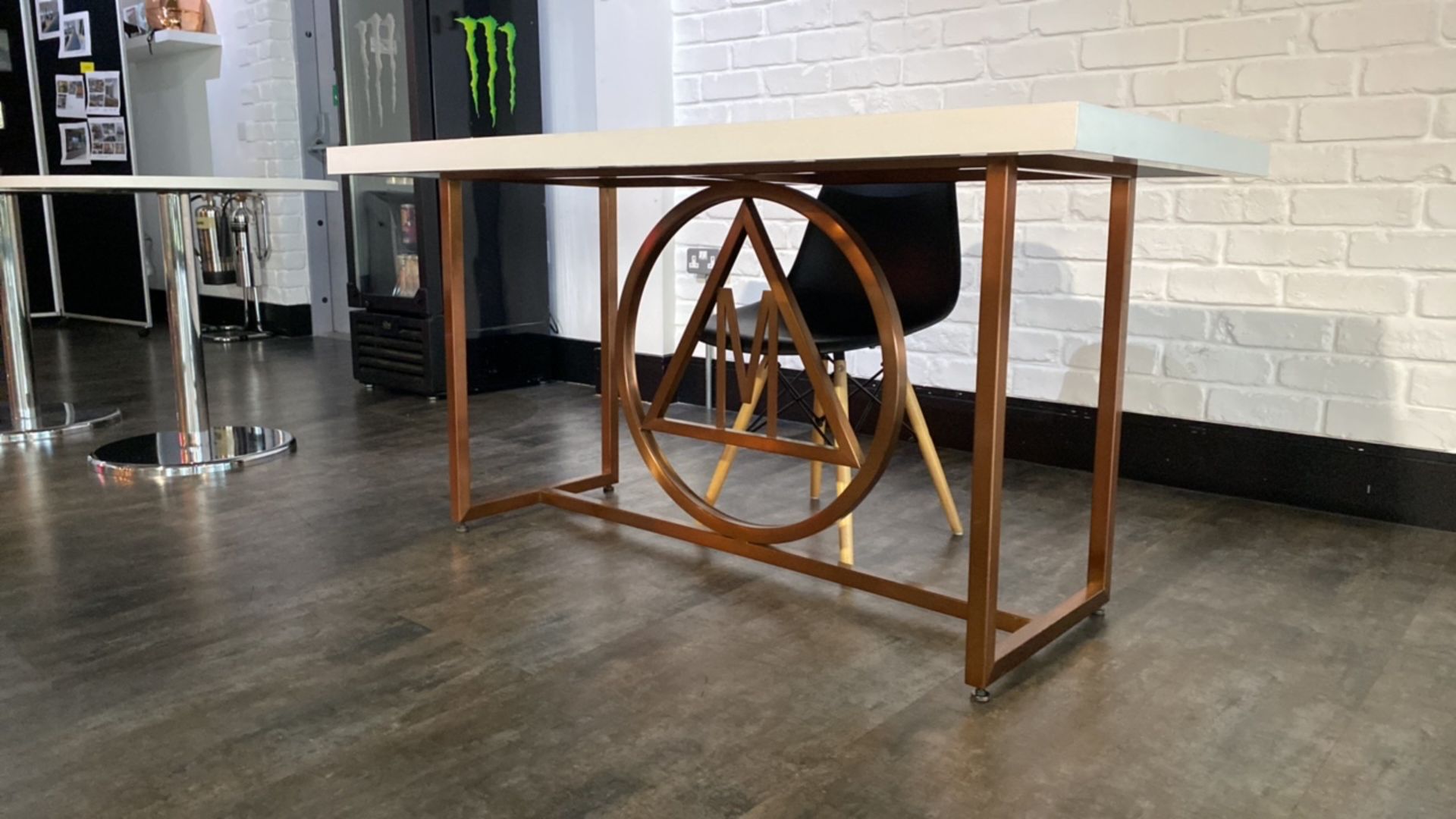 Missguided Logo Table with Chair - Image 3 of 3