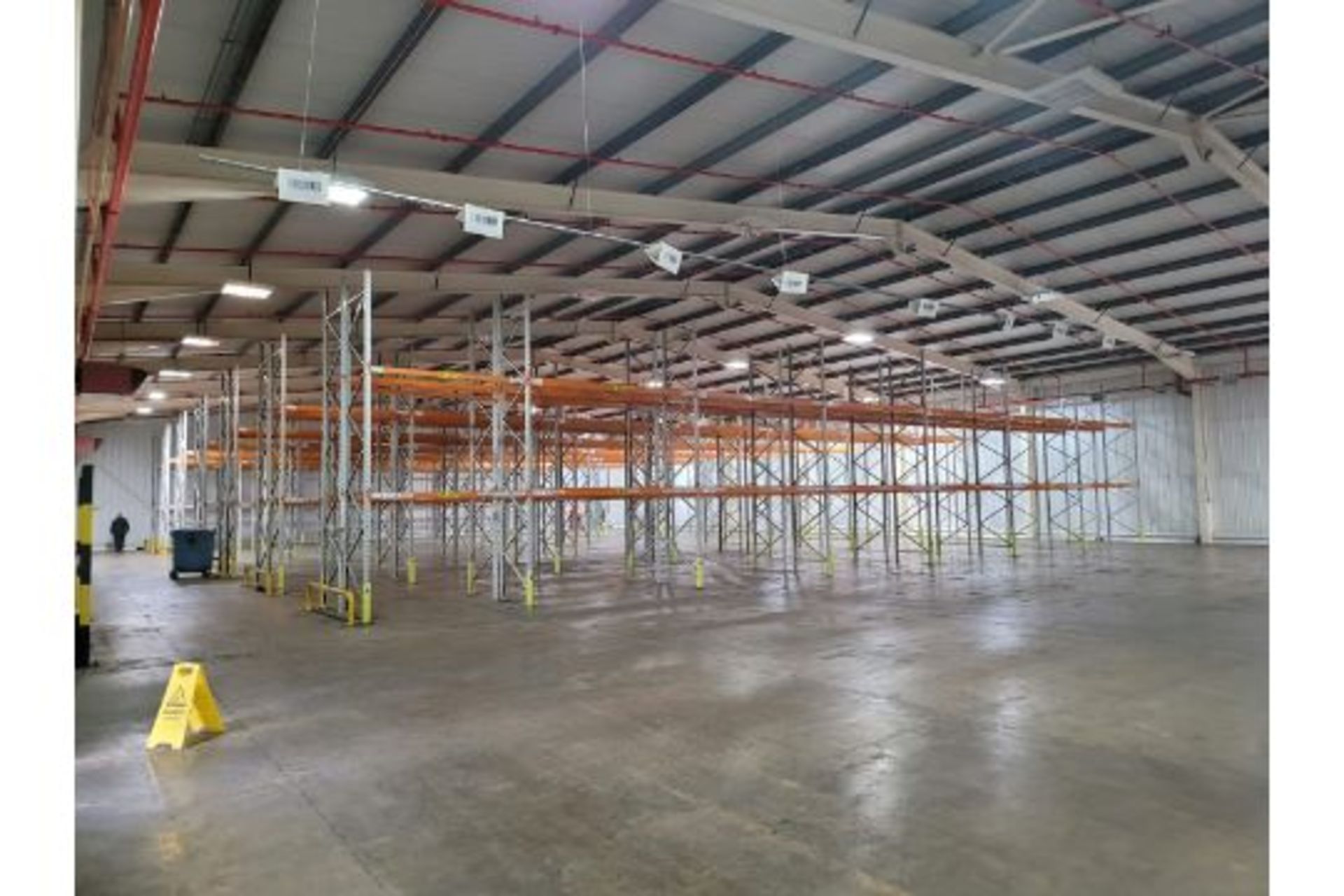 Pallet Racking Job Lot To include - 103 x Frames 5.5m high x 1100mm ...