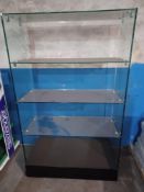 Glass Display Case (no fronts or backs)