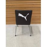 Set Of 2 Black Puma Chairs