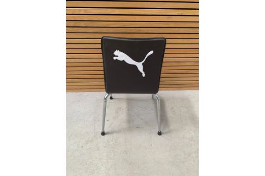 Set Of 2 Black Puma Chairs - Image 1 of 6