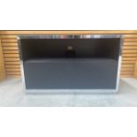 Black Wooden Storage Unit