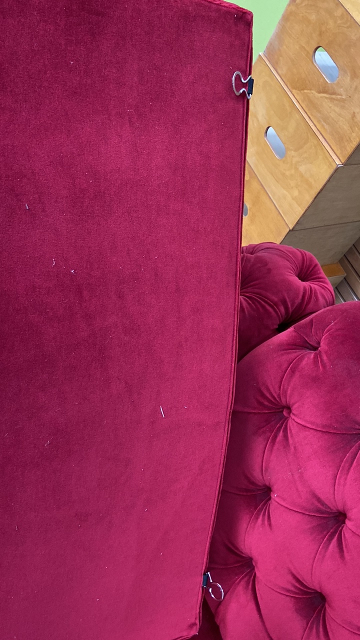 CTS Salotti Red Large Sofa - Image 5 of 10