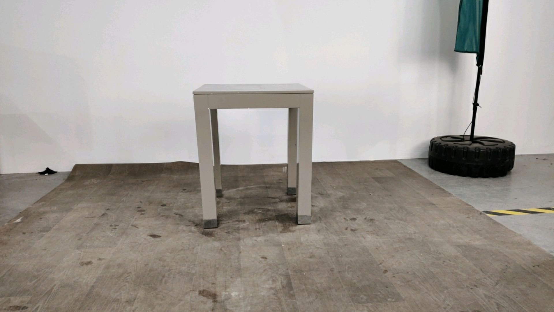 Side Table - Grey Gloss Finished