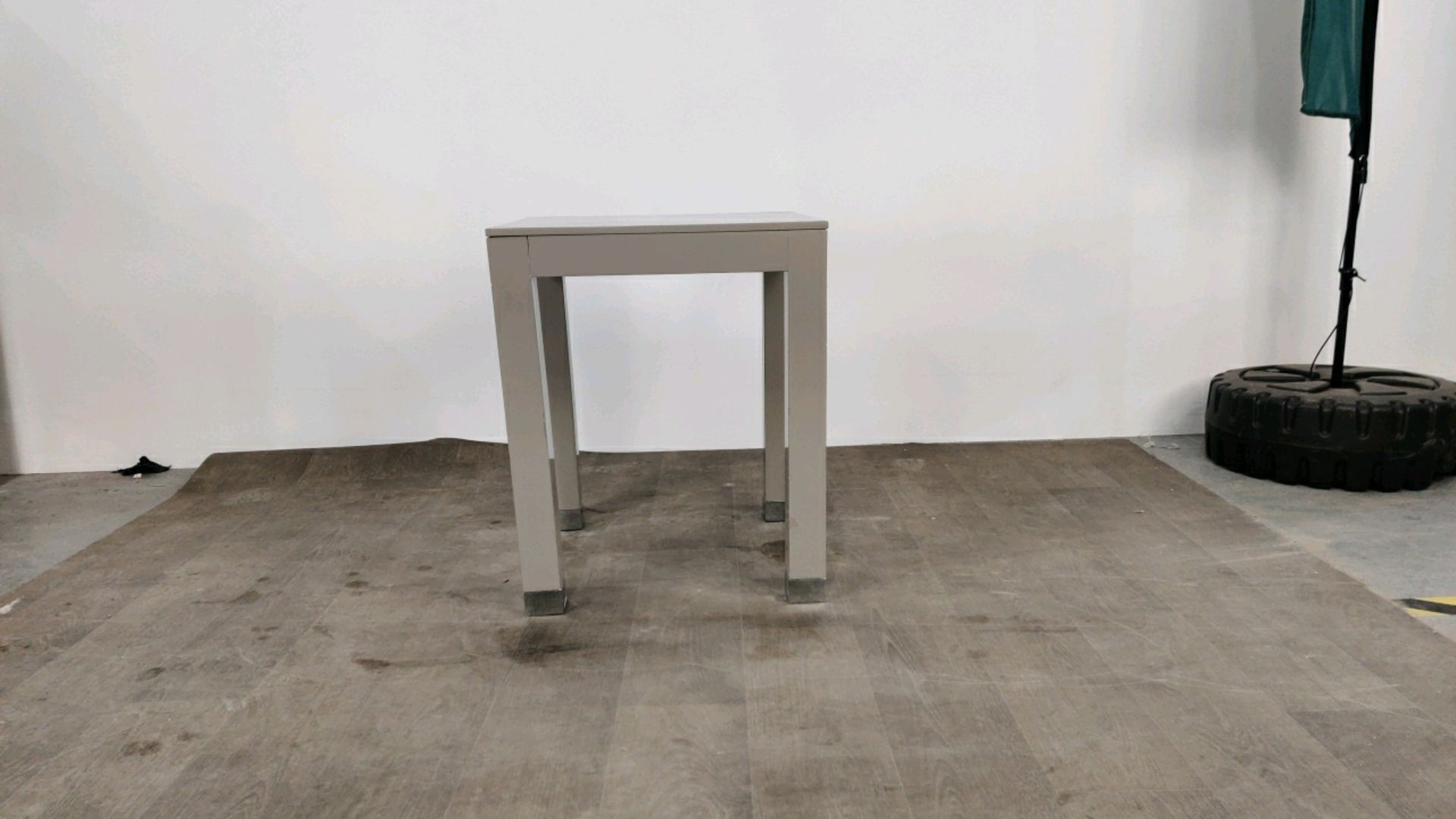 Side Table - Grey Gloss Finished - Image 2 of 4