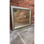 Wall Mirror With Gold Coloured Frame
