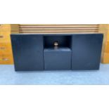 Black Wooden TV Stand