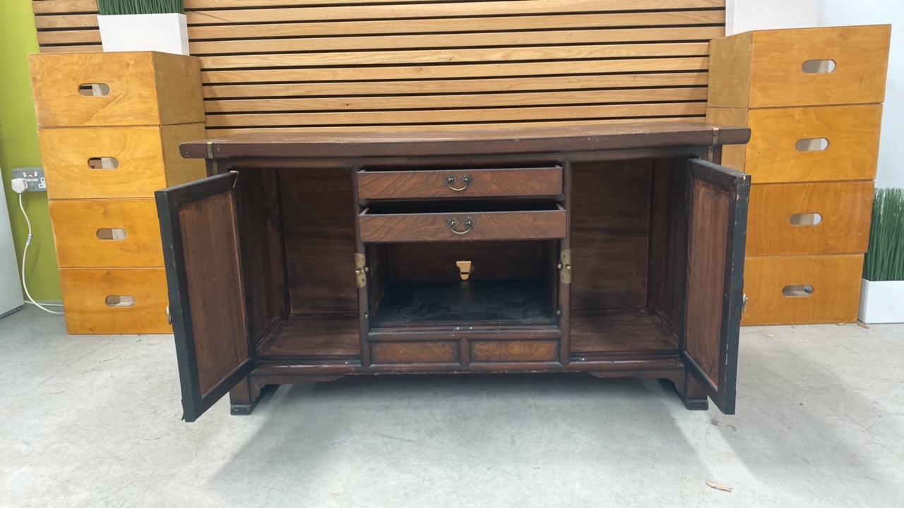 Low Level Dressing Table Manufactured From Oak Woo - Image 4 of 5