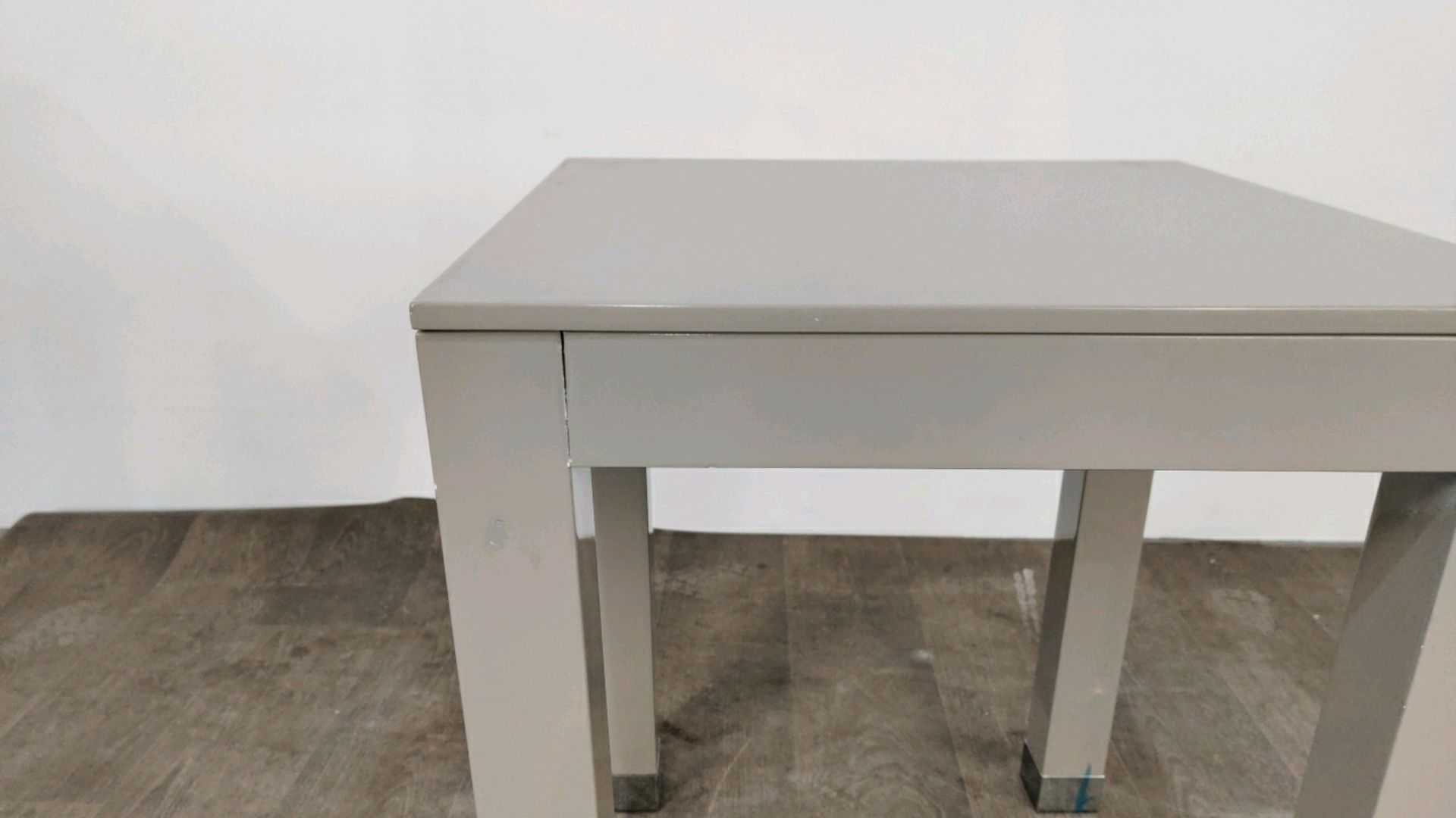 Side Table - Grey Gloss Finished - Image 3 of 4