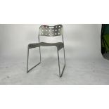OMK 1965 - Omkstak Chair Silver x 4