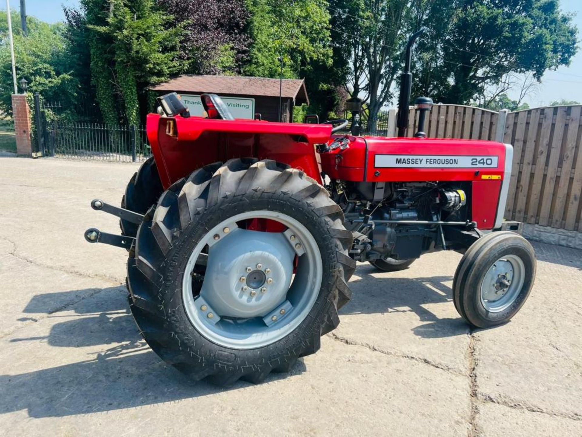 Unused Massey Ferguson 240 Tractor C/W Front Weights - Image 8 of 9