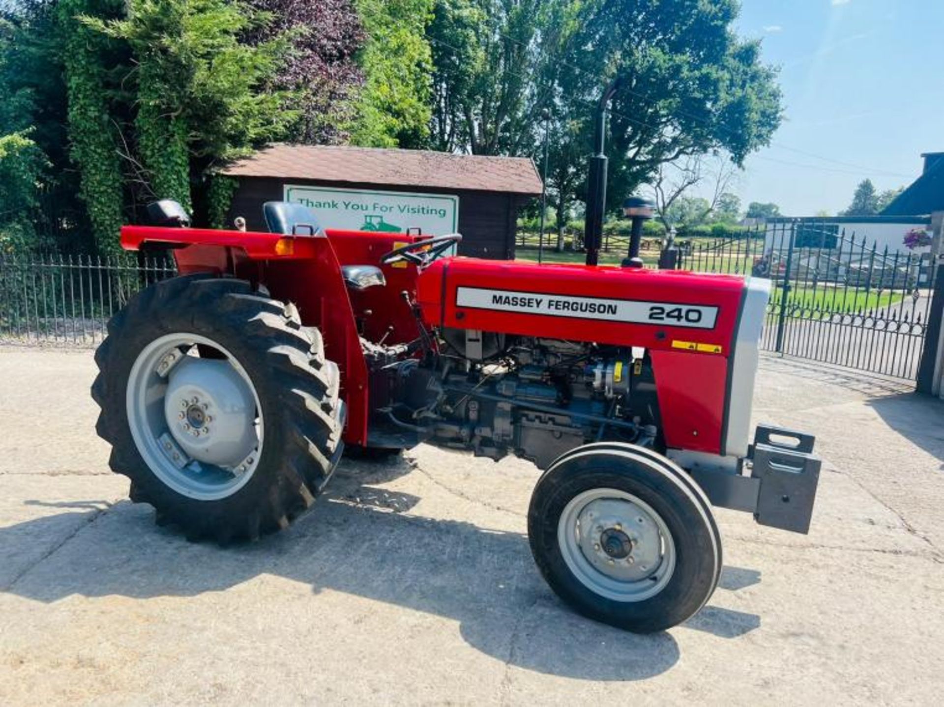 Unused Massey Ferguson 240 Tractor C/W Front Weights