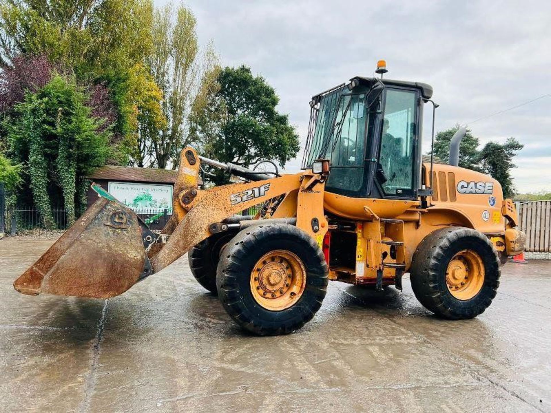 Case 521f 4wd Loading Shovel * Year 2012 * C/W Bucket - Image 6 of 12