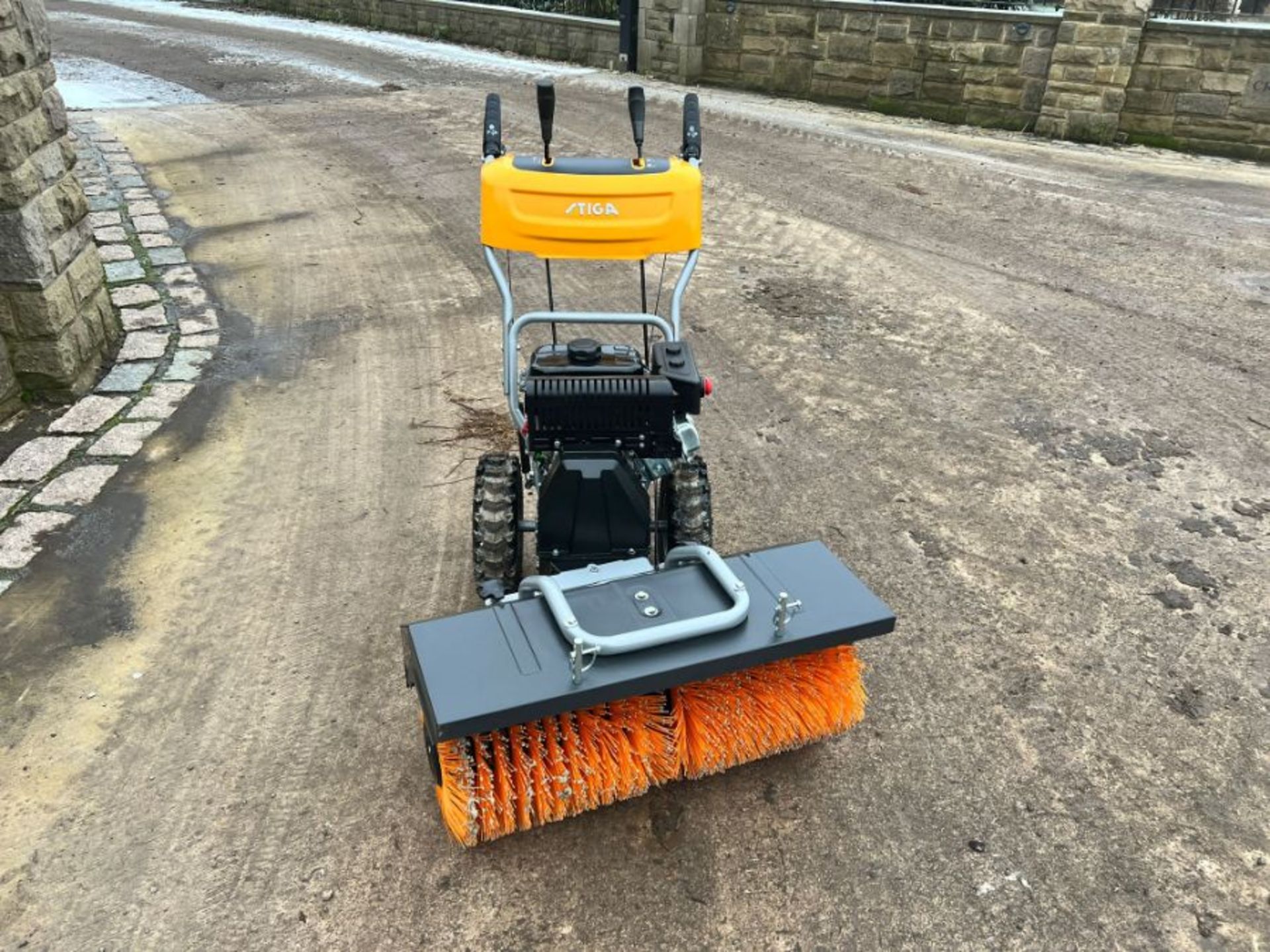 New and Unused Stiga SWS800G Walk Behind Sweeper - Image 7 of 16