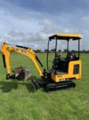 JCB 15C-1 MINI EXCAVATOR 2019 ONLY 860hrs, Mini Digger