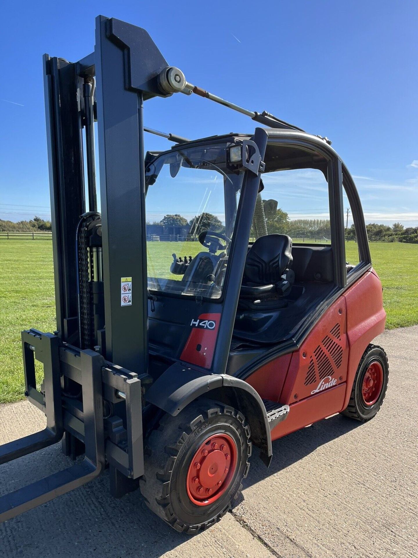 Linde H40d Diesel Forklift - Image 2 of 5