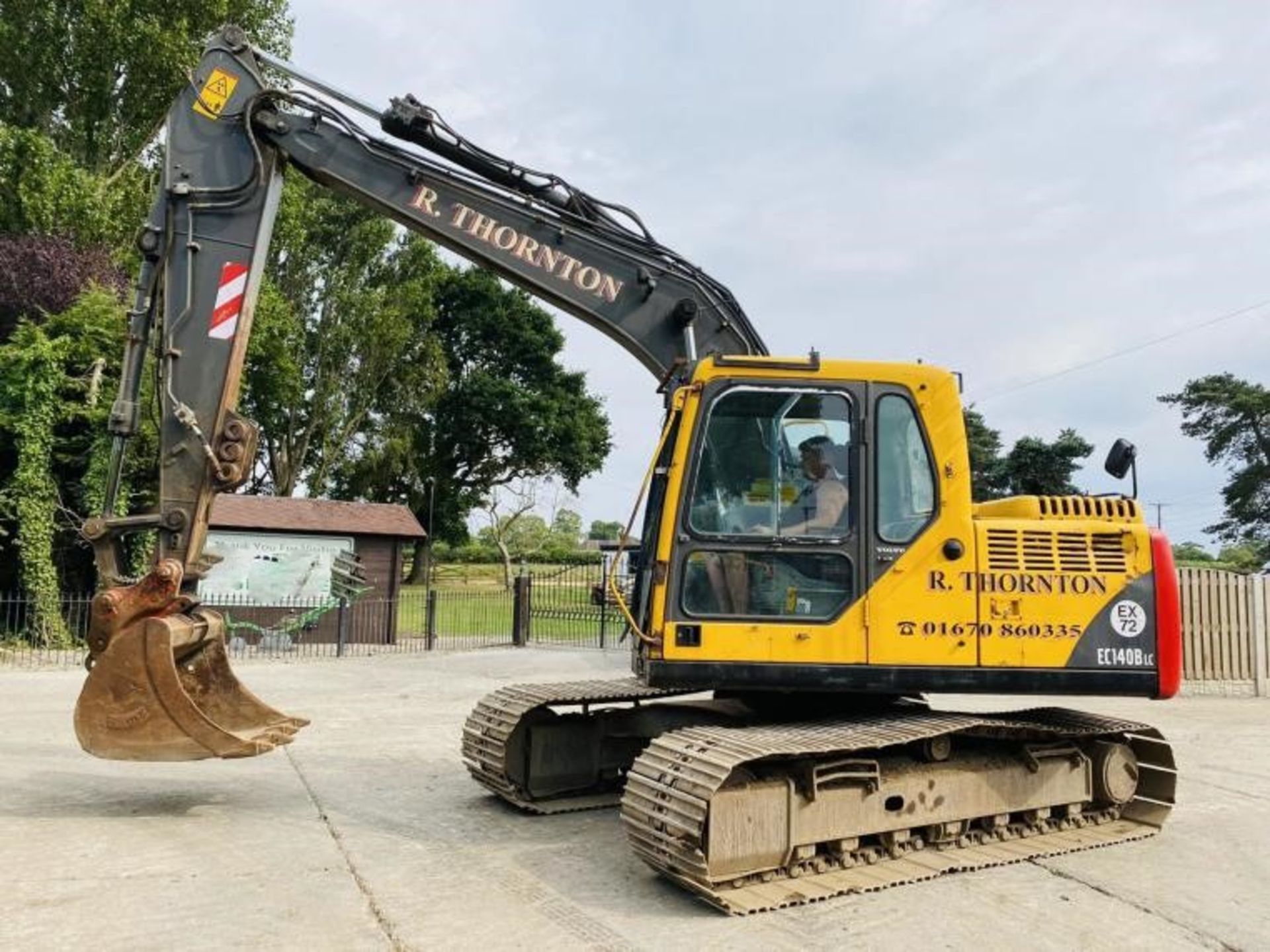 Volvo Ec140blc Tracked Excavator C/W Quick Hitch & Bucket