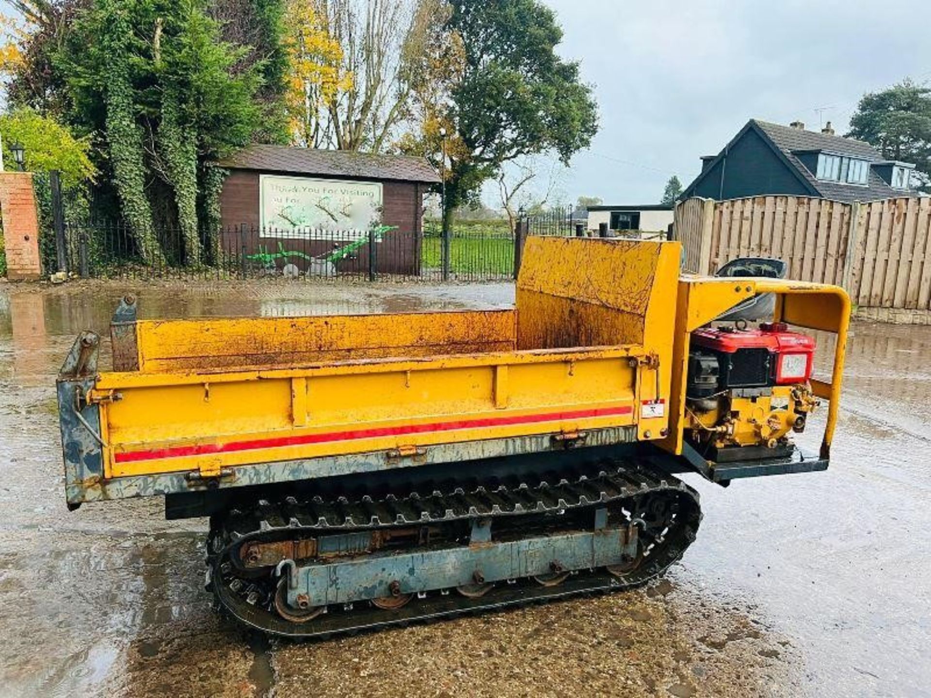 Winbull Yxd2504kn Tracked Dumper C/W Yanmar Engine - Image 3 of 8