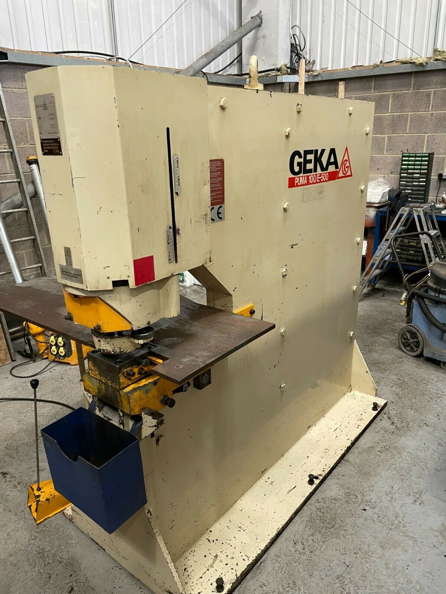 Geka Puma 100s Punch Machine 100 Ton Punch - Image 2 of 5