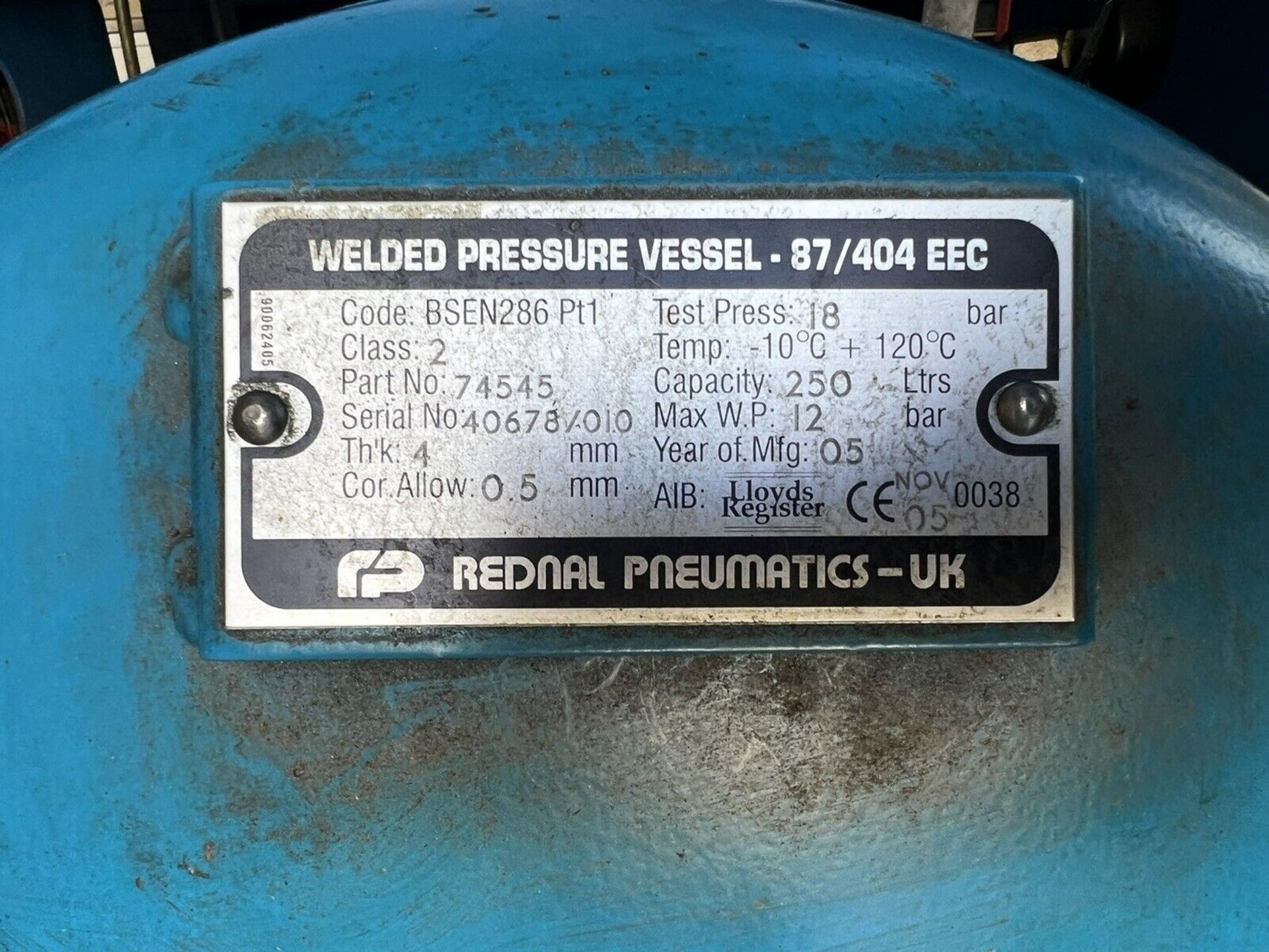 Hydrovane HV05 Compressor - Image 7 of 12