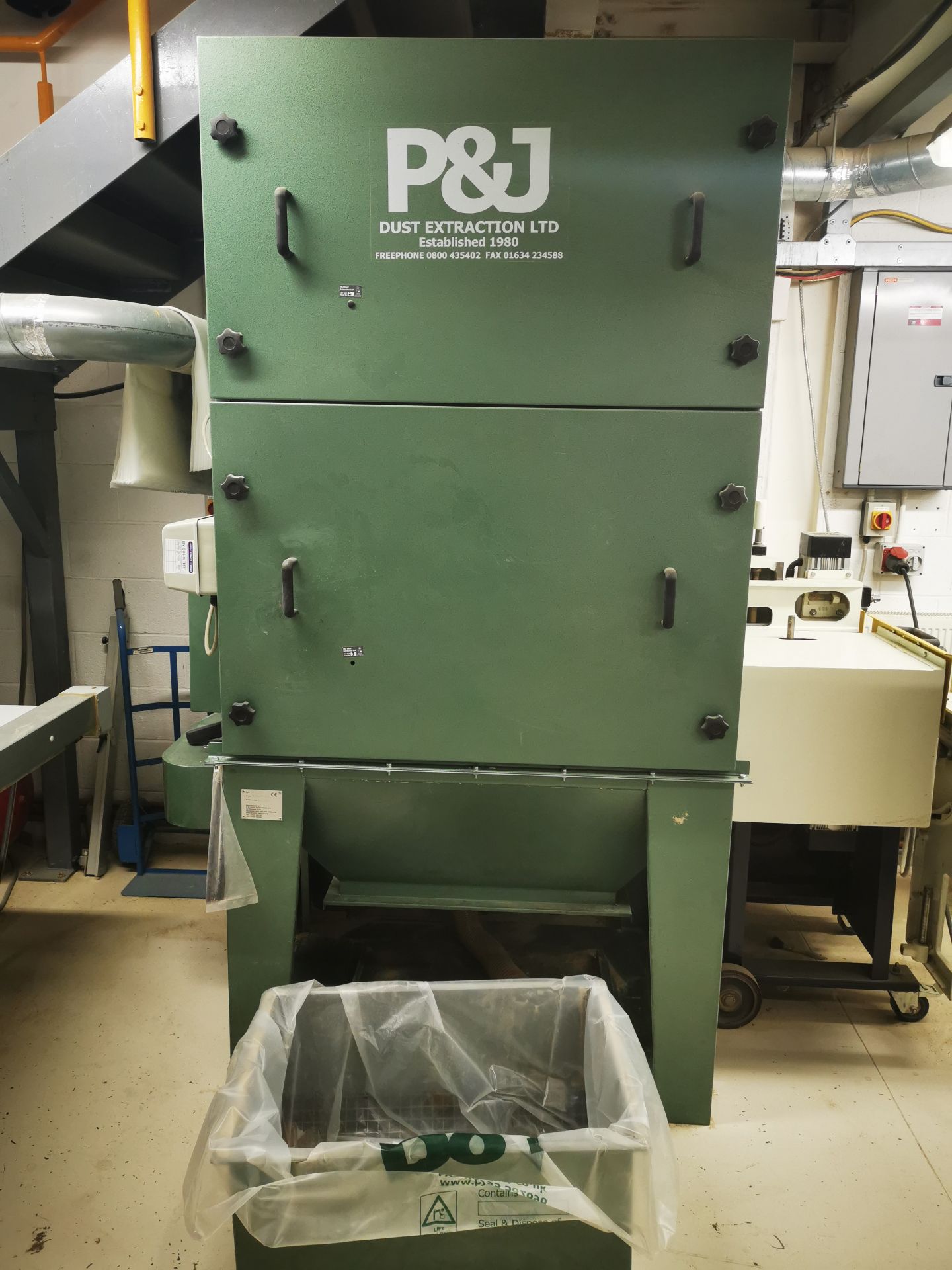 P&J Fine Dust Extractor 5.5HP - Image 5 of 6