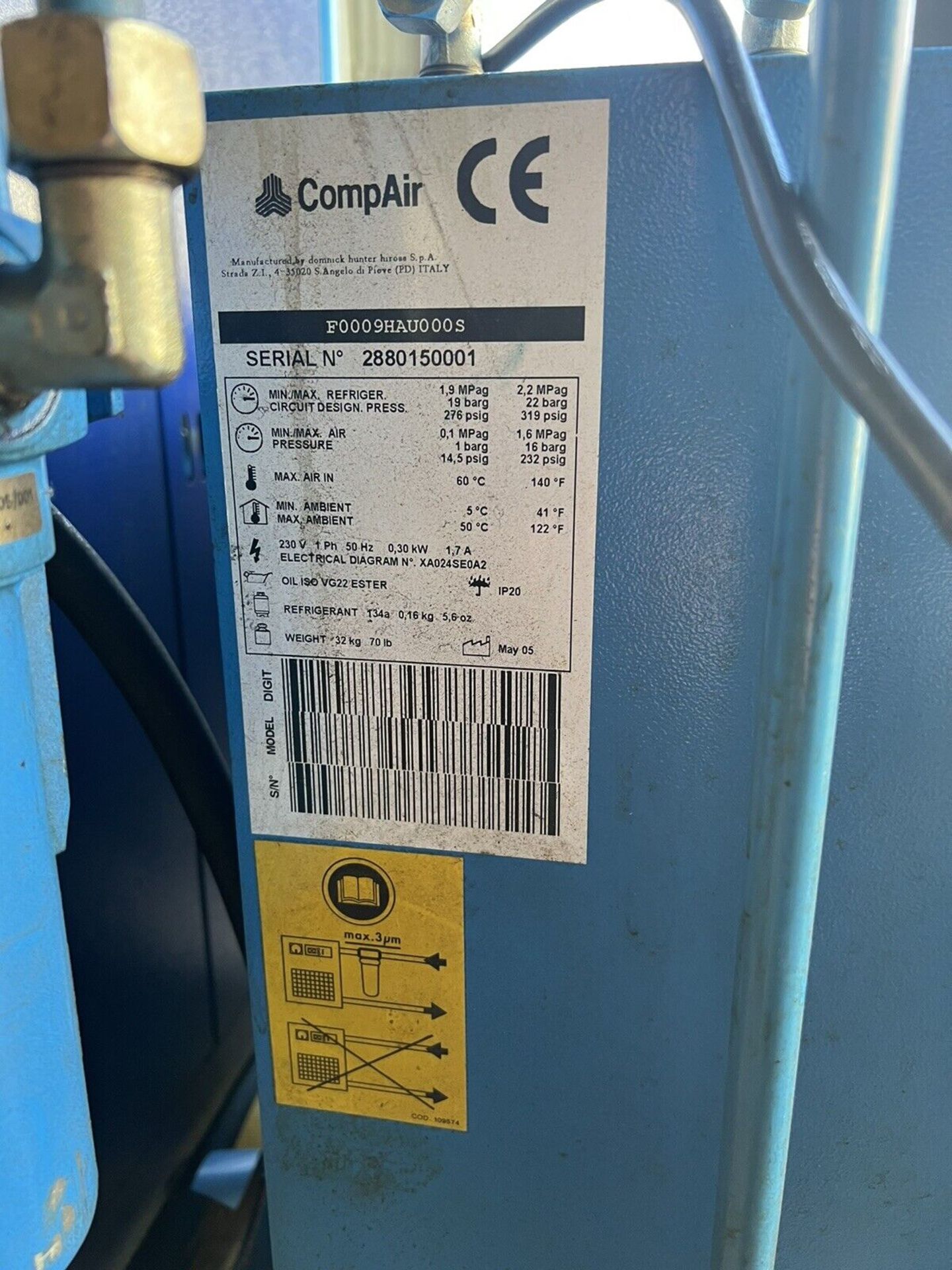 Hydrovane HV05 Compressor - Image 9 of 12