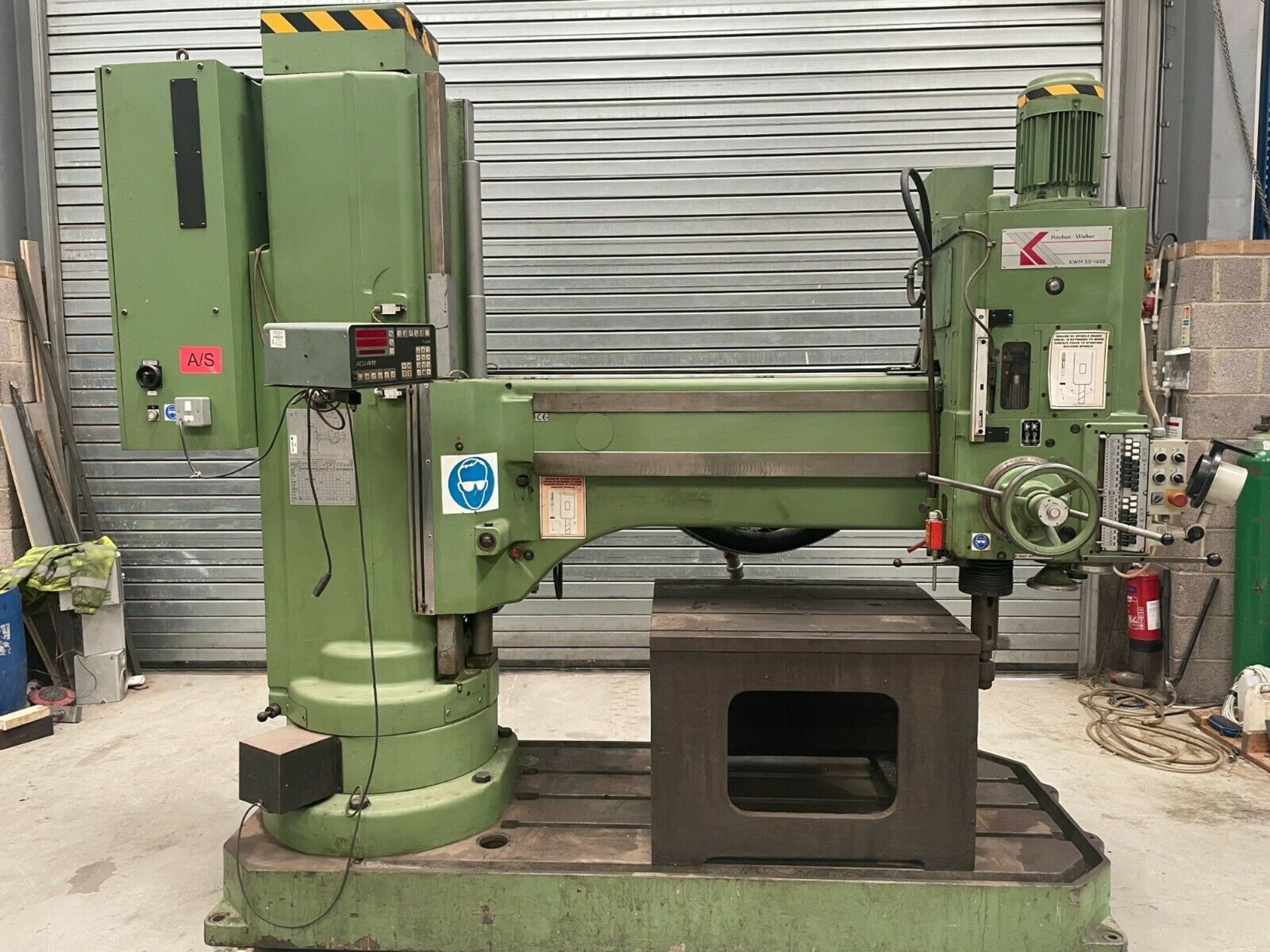 Kitchen & Walker Kwm 50-1600 Radial Drill