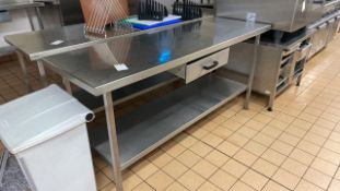 Stainless Steel Preparation Station