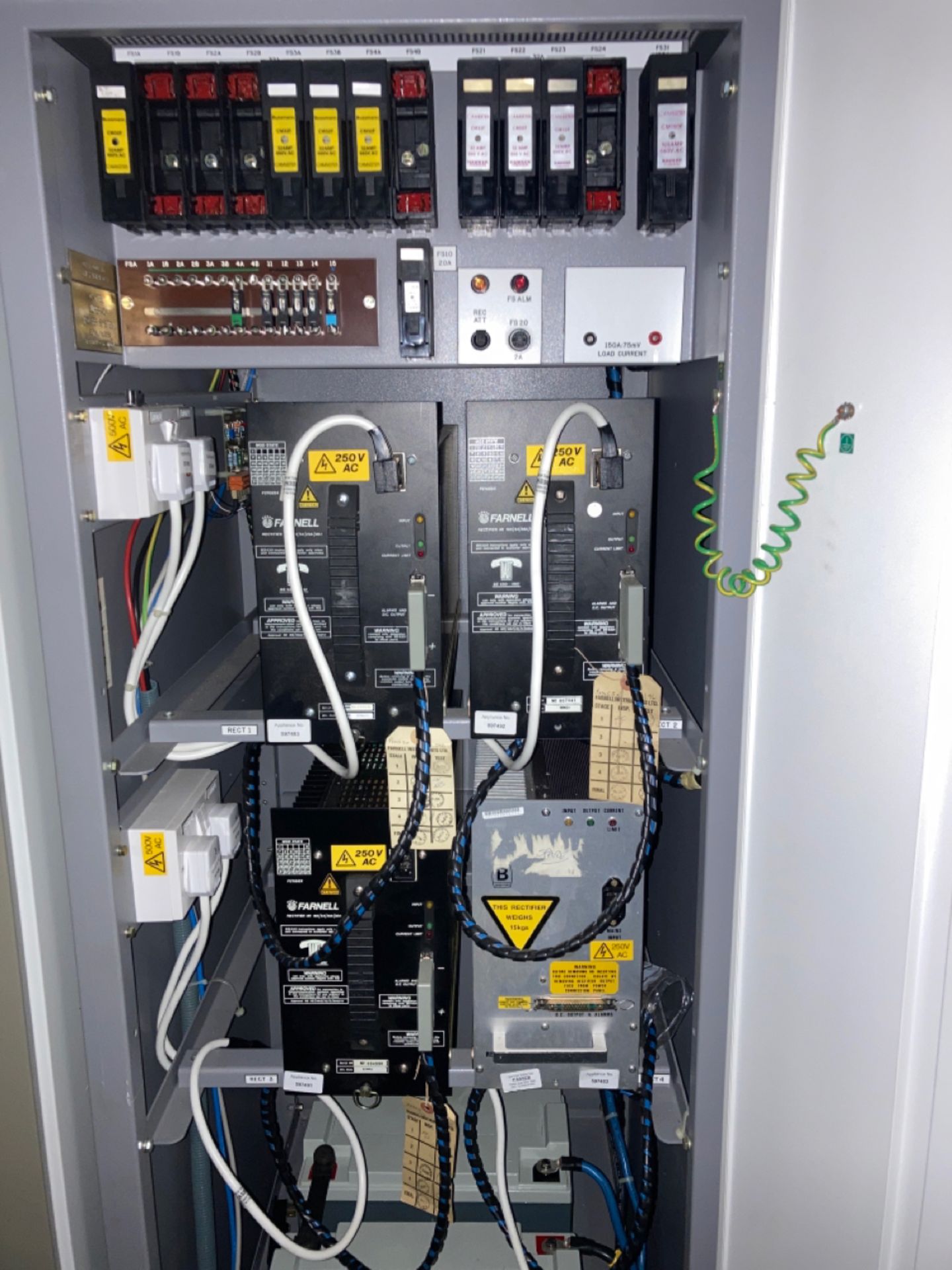 Mercury communications power cabinet